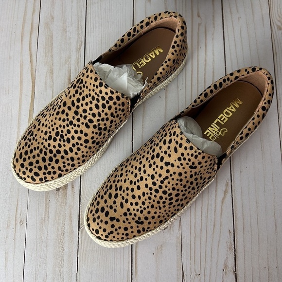 NEW Cheetah Print Slip Ons, Madeline Girl Killa, super cute! Size 8 - Picture 7 of 9